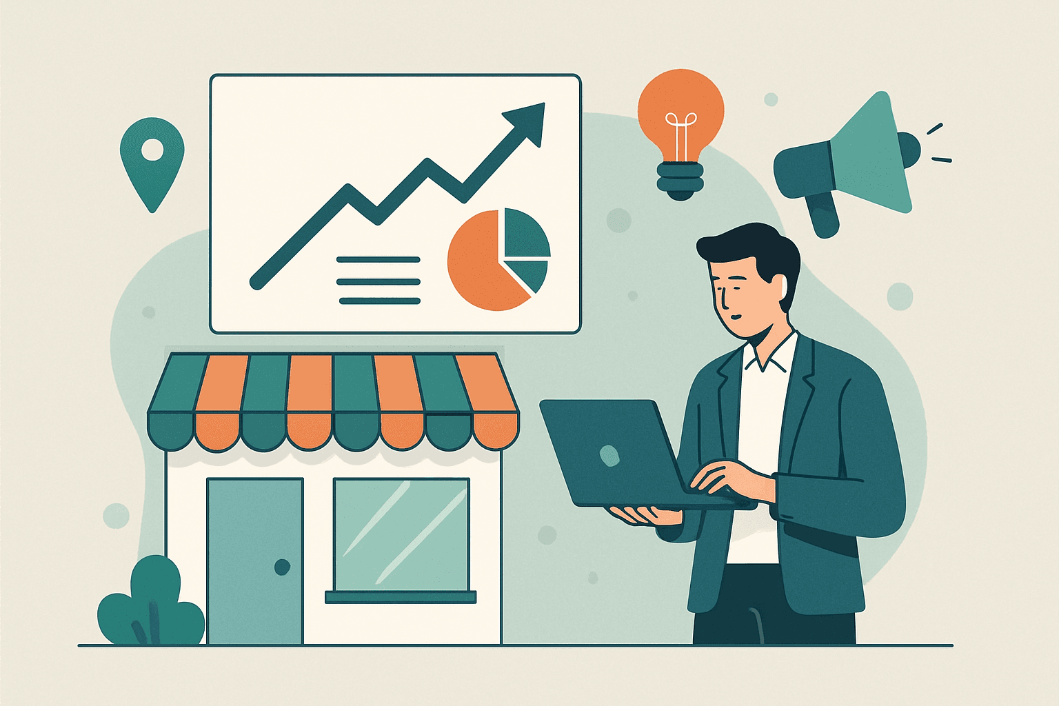 Marketing solutions for a local business