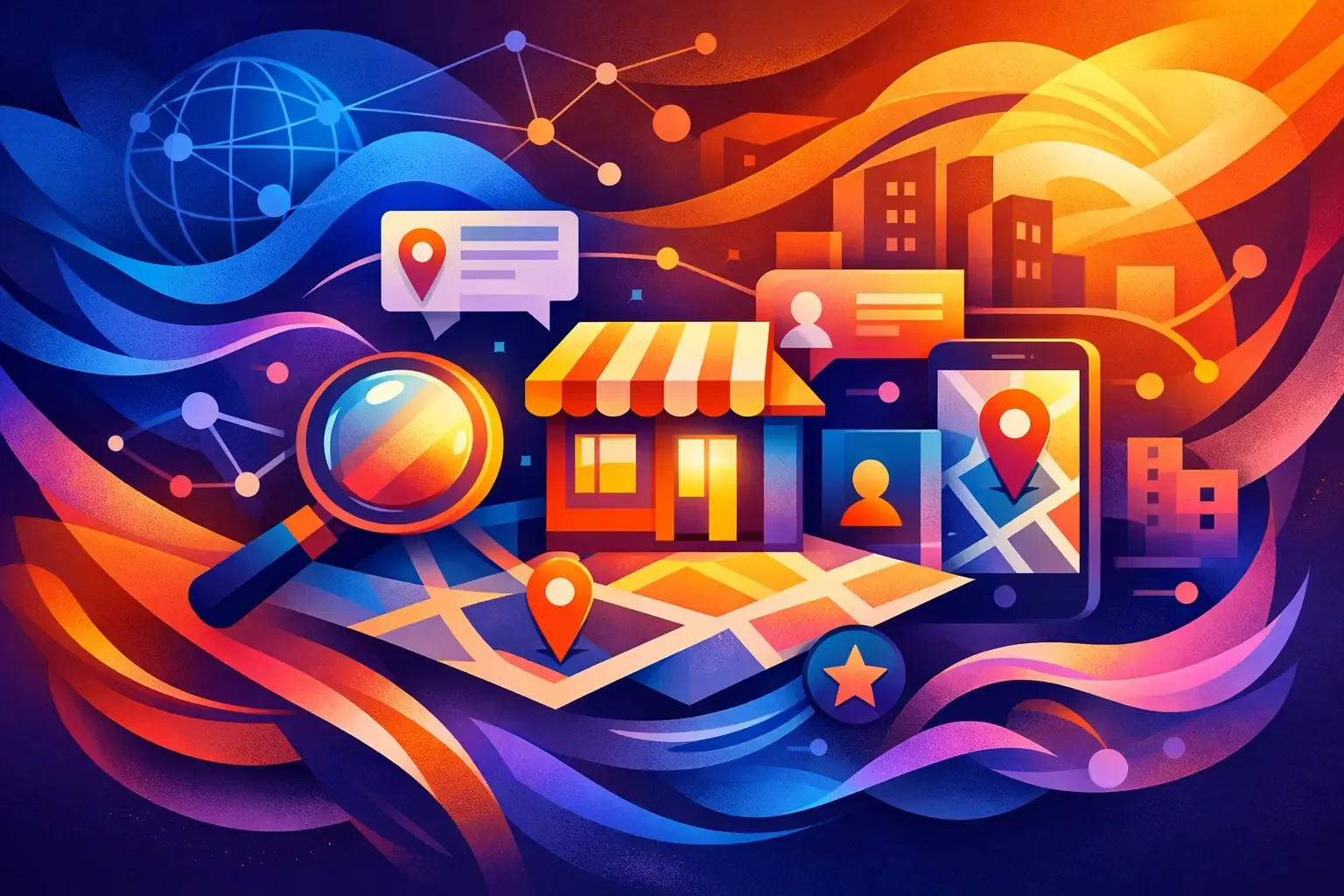 Local business schema markup for search visibility
