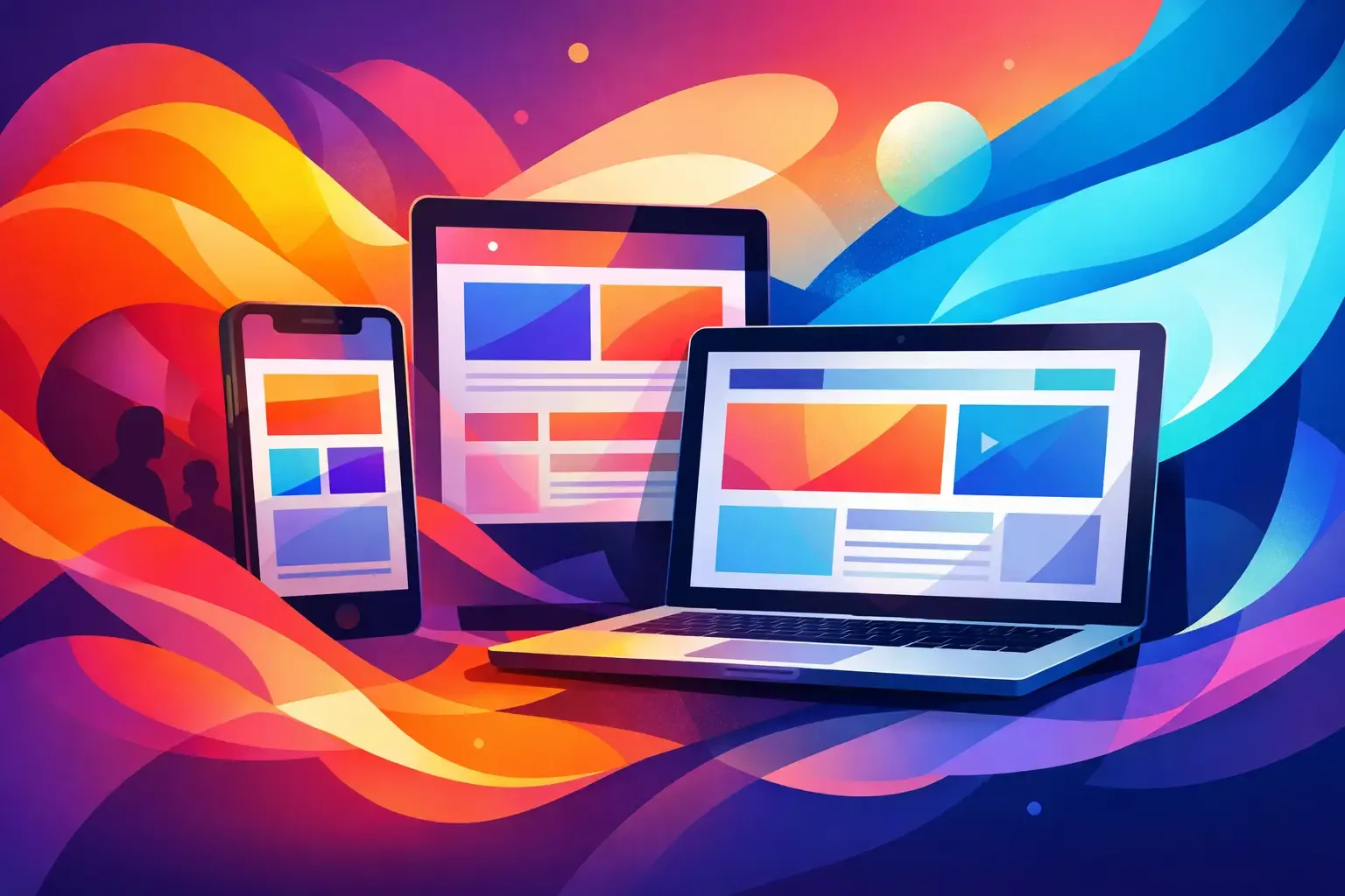 Responsive website design for a small business