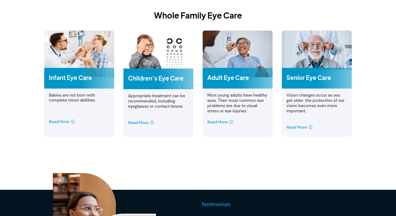 St. Luke lower page with appointment requests and tap-to-call