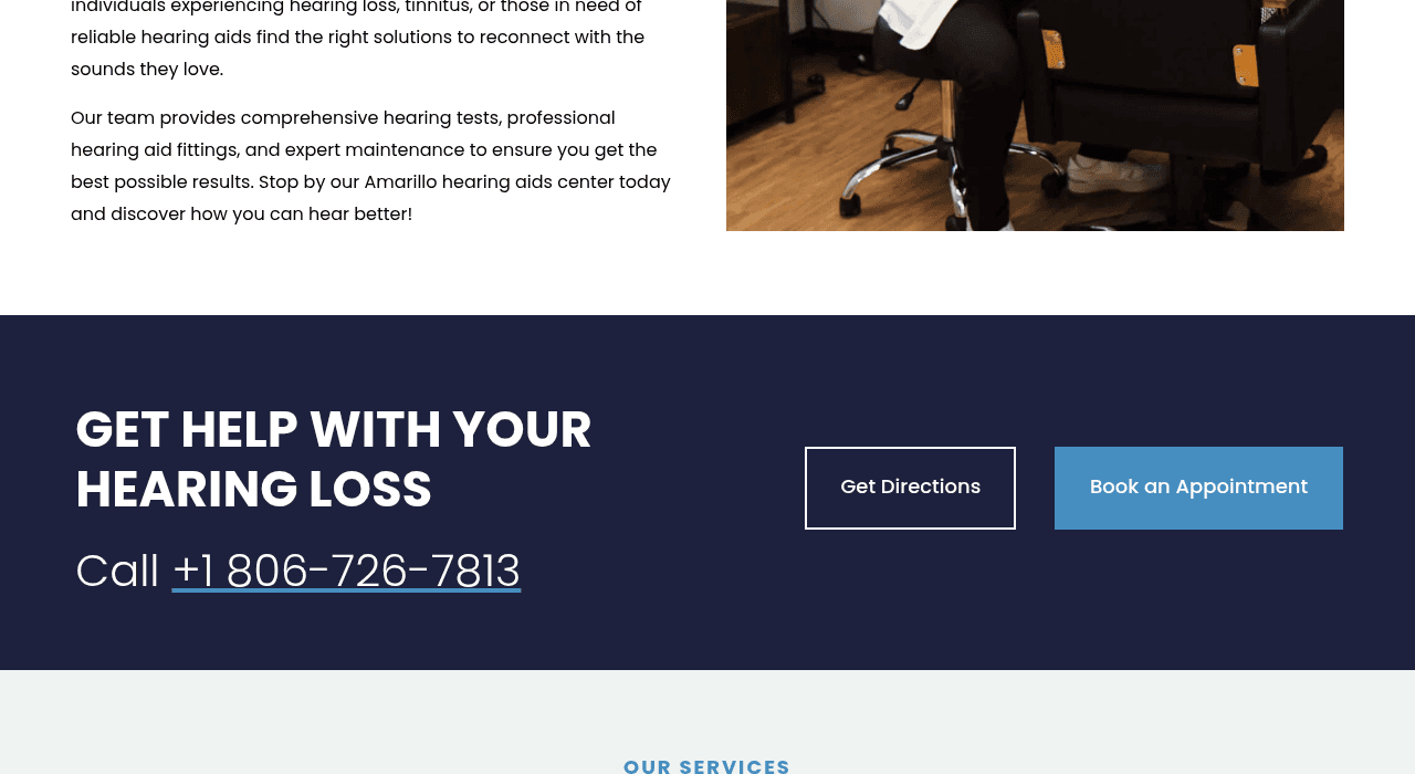The Hearing Haven services section on hearing tests and care