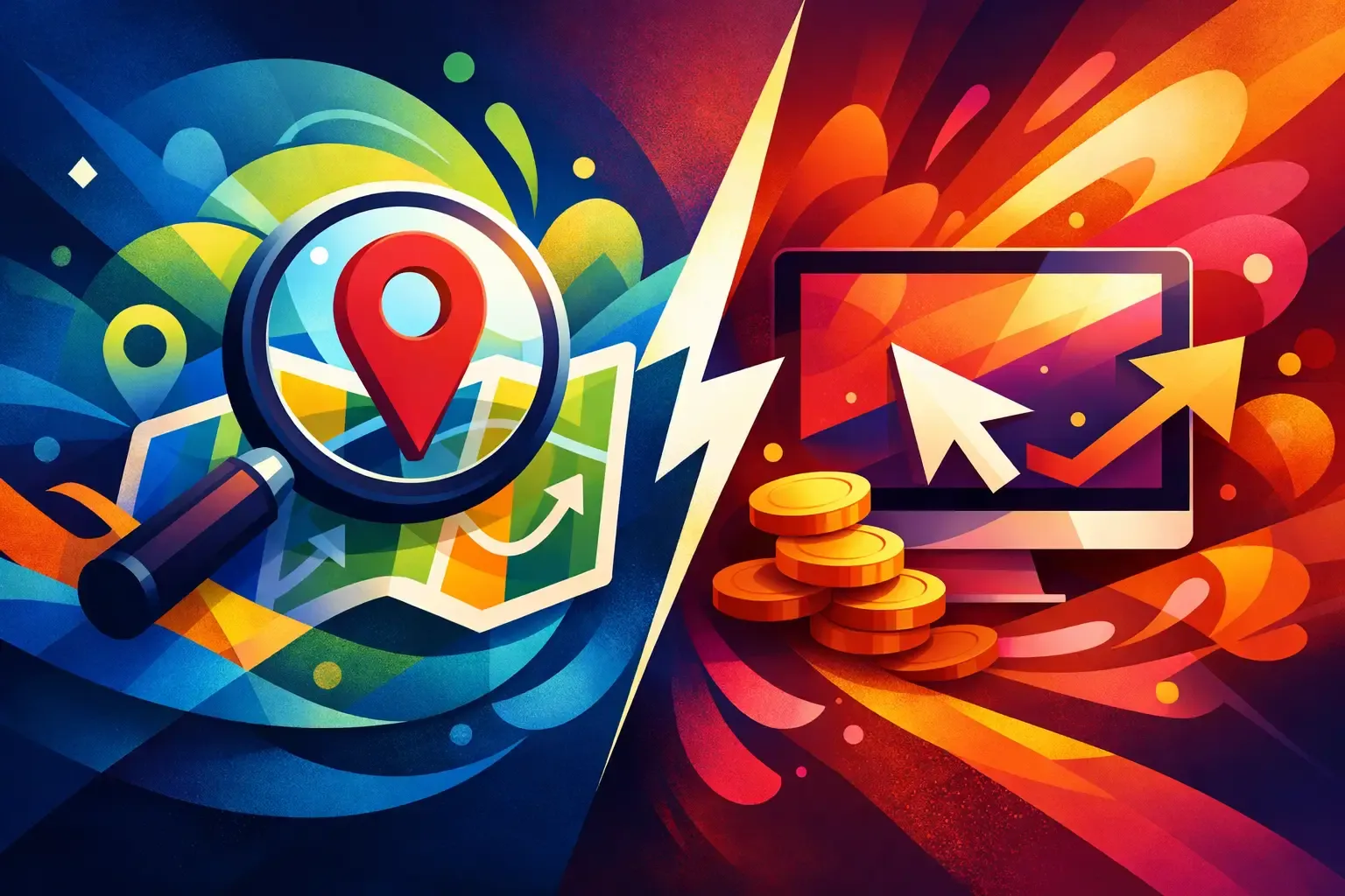 Comparing local SEO and PPC advertising for lead generation