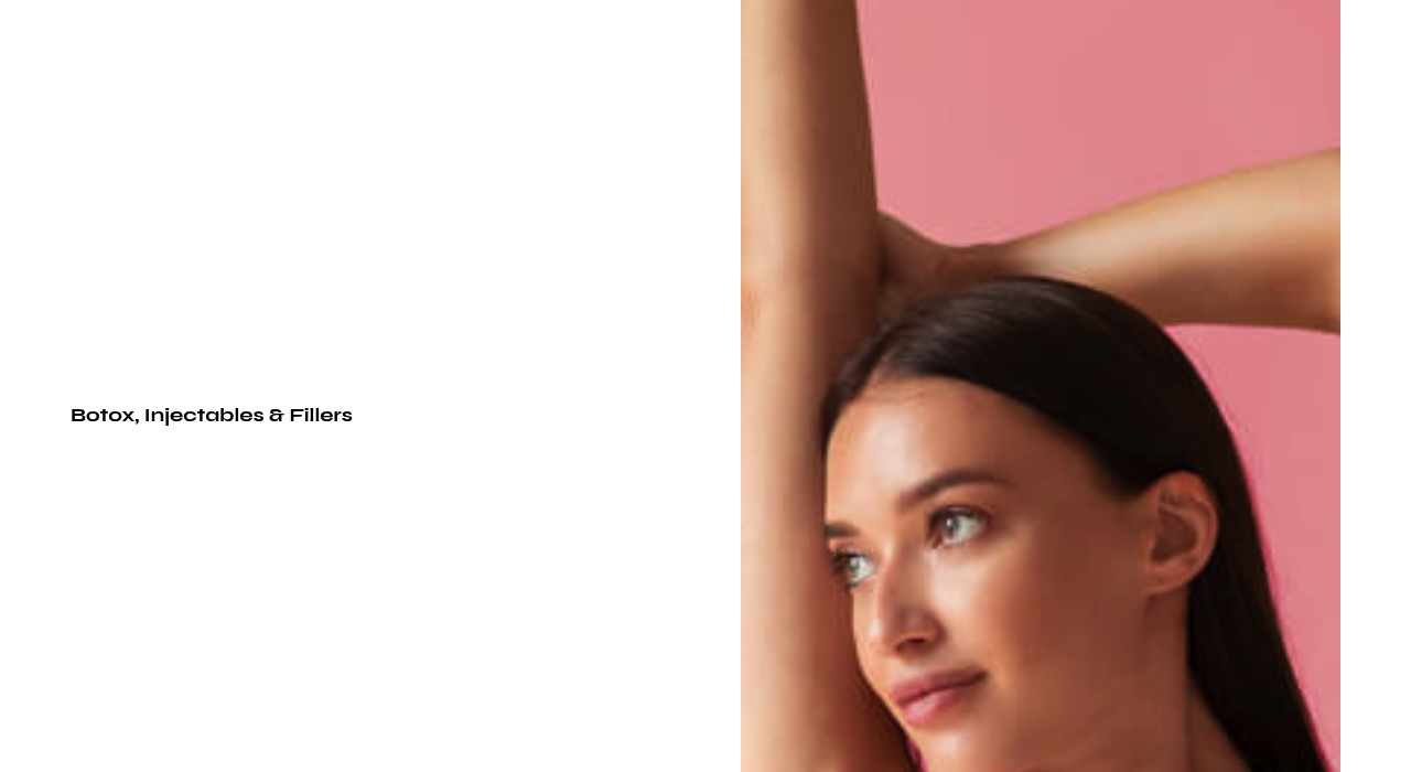 Beauti-Fill services section with a page for each aesthetic treatment