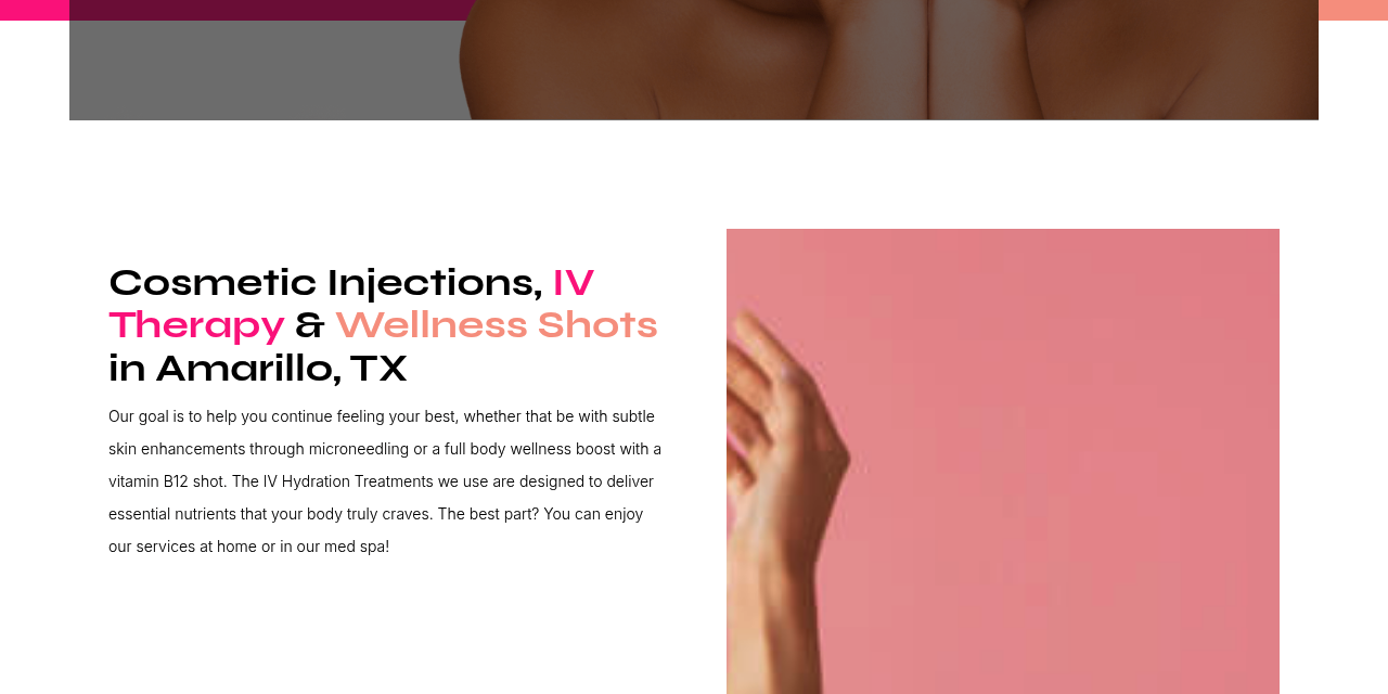 Beauti-Fill and Wellness homepage, an Amarillo med spa and concierge injector